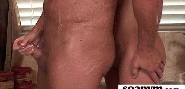  Sisters Friend Gives Him a Soapy Massage 4